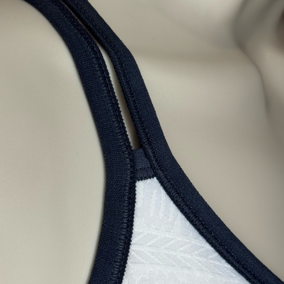 NUX White and Black Sports Bra - Picture 6 of 10